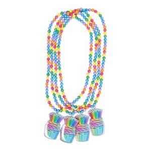 Strictly Fancy Cupcake Necklace 4PK